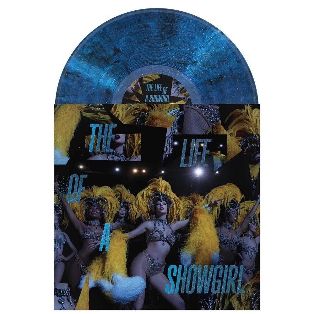 Taylor Swift Life of a Showgirl Baby That's Show Business Blue Sparkle Vinyl NEW